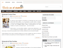 Tablet Screenshot of nadaeneltintero.com